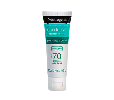 Neutrogena Sun Fresh Derm care sin color 70 FPS 40g