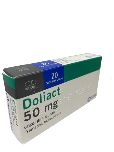 DOLIACT CAPSULAS 50 MG X 20 UNIDADES