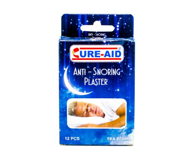 Curitas anti-ronquidos CURE-AID 12 unidades
