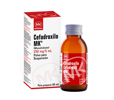 MCK CEFADROXILO SUSPENSIÓN 250 MG 60 ML