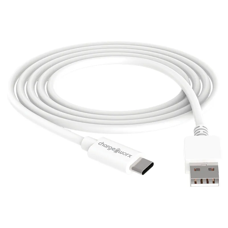 Cable USB C a USB A 2 m blanco