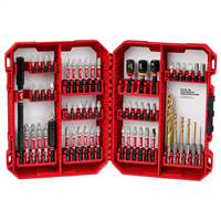 Brocas y Puntas 60 Piezas Shockwave Milwaukee