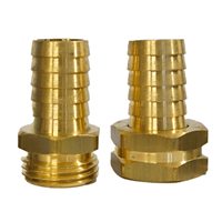 Acople Bronce Manguera Macho Hembra 3/4"
