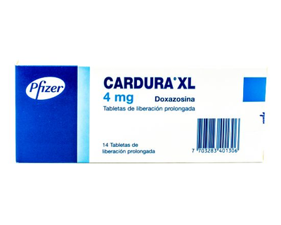 Cardura Xl 4 mg x 14 Tab