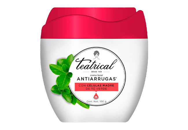 Crema facial Teatrical antiarrugas con células madre - 100 g