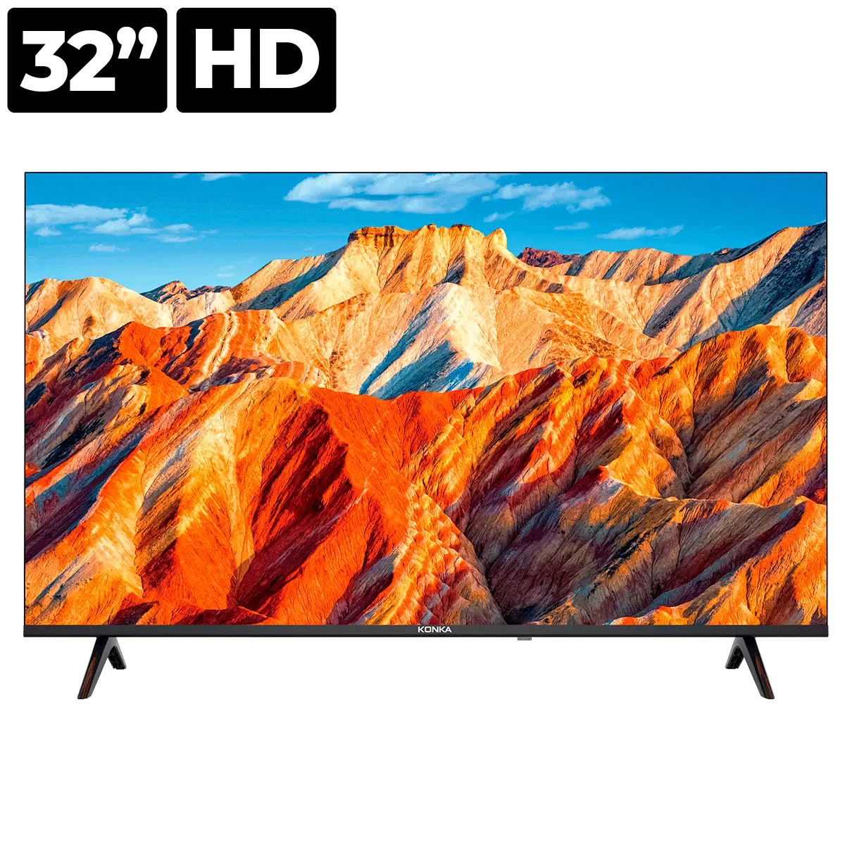 Pantalla LED HD Konka 32 pulgadas KDG32AE683LN