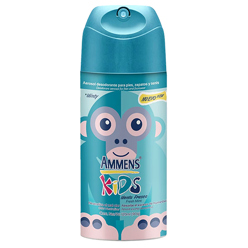 DESODORANTE PARA PIES NIÑO AMMENS MENTA FRESCA 120ML