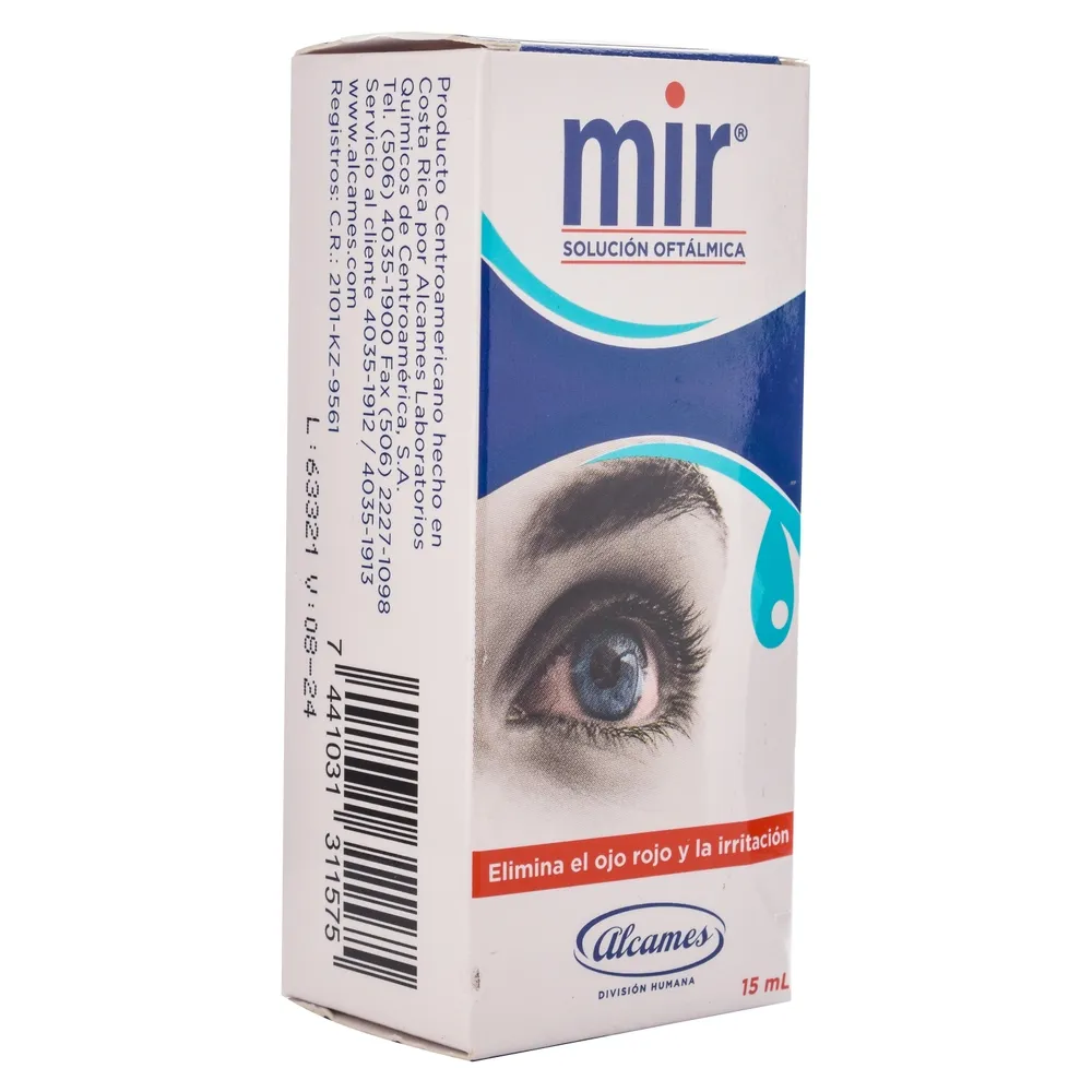 Solución Oftálmica Mir en gotas - 15 ml