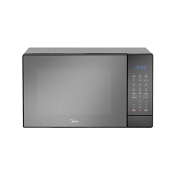 Horno de Microondas SmartECO 40L, Color Negro con Puerta Espejo