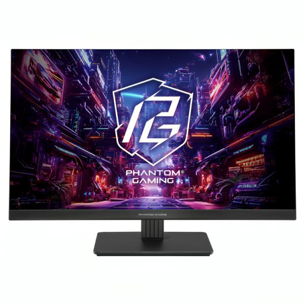 Monitor Asrock Gaming PG27FFT1B 27 Pulg Plano 1920 x 1080 1MS 180HZ HDMI y Display Port – Negro