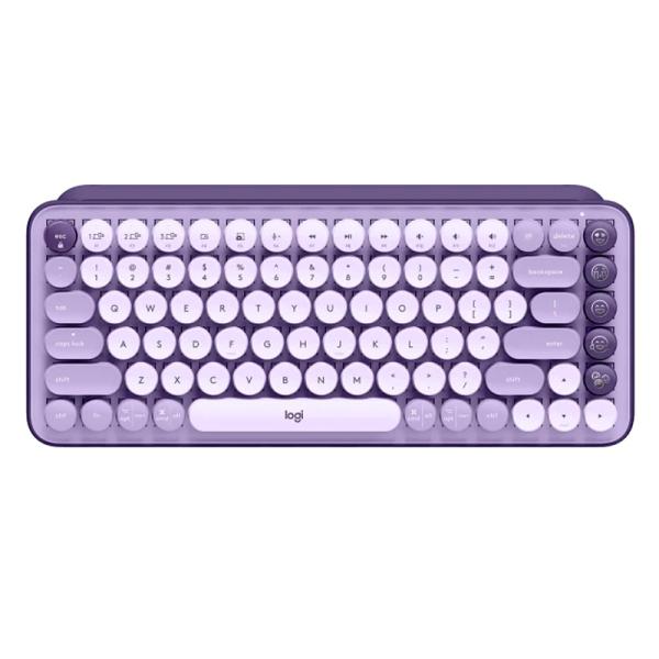 TECLADO LOGITECH INALAMBRICO POP MECHANICAL WITH EMOJI LAVEN BT 920-011519