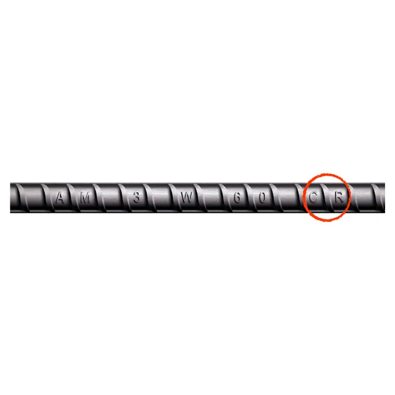 Varilla construcción nacional deformada #3 (3/8") grado 40- 6 m de largo