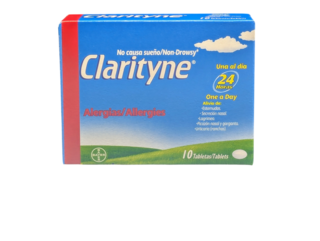 Clarityne, 10 mg, 10 tabletas