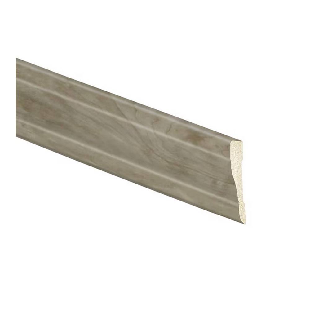 Rodapié de poliestireno 2-1-8 pulgx7 pies gris river inteplast