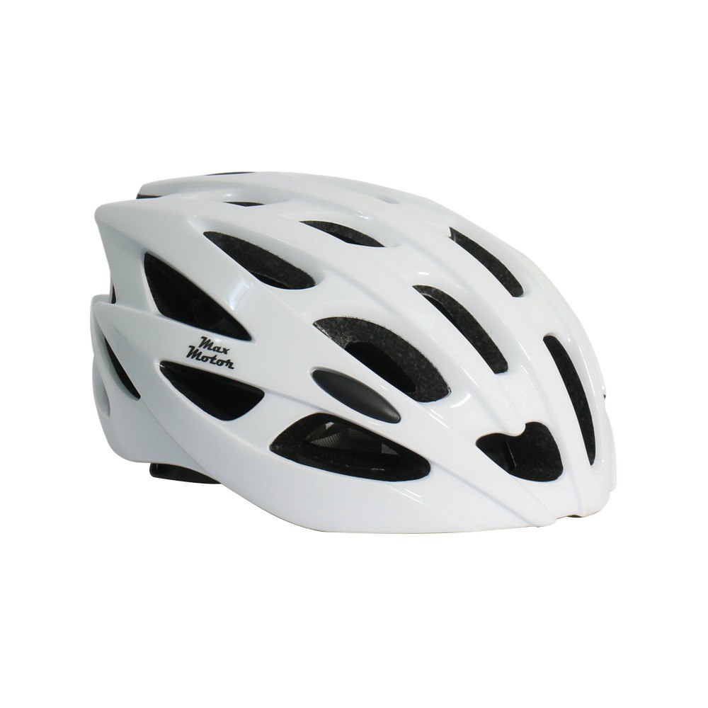 Casco para ciclista blanco m-l