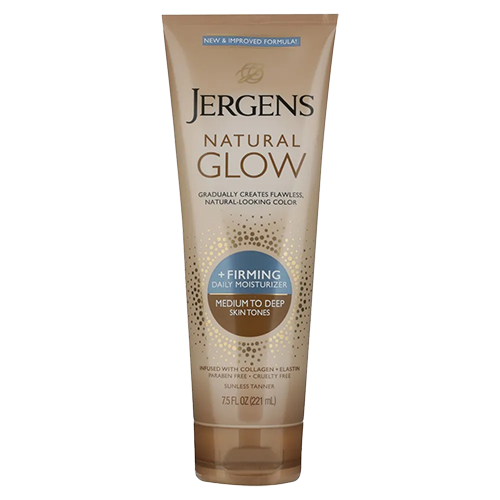 JERGENS CREMA AUTOBRONCEADORA FIRMING CLARO A MEDIO 221 ML