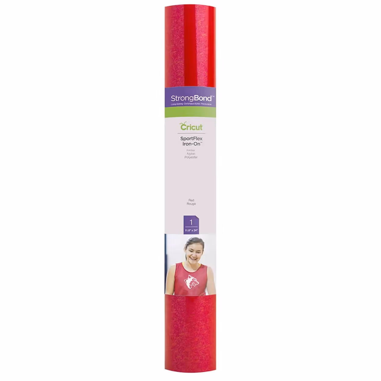 CRICUT ROLLO SPORTFLEX IRON-ON – ROJO