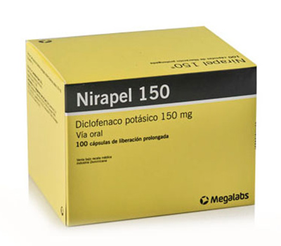 NIRAPEL 150 mg x 100 COMPRIMIDOS RECUBIERTOS