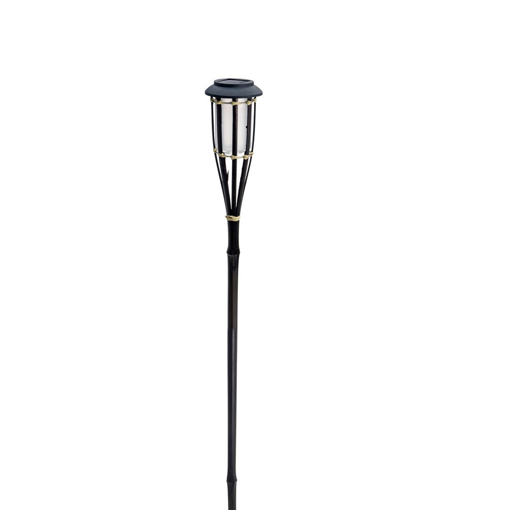 Antorcha solar de bamu 65 centimetros negro