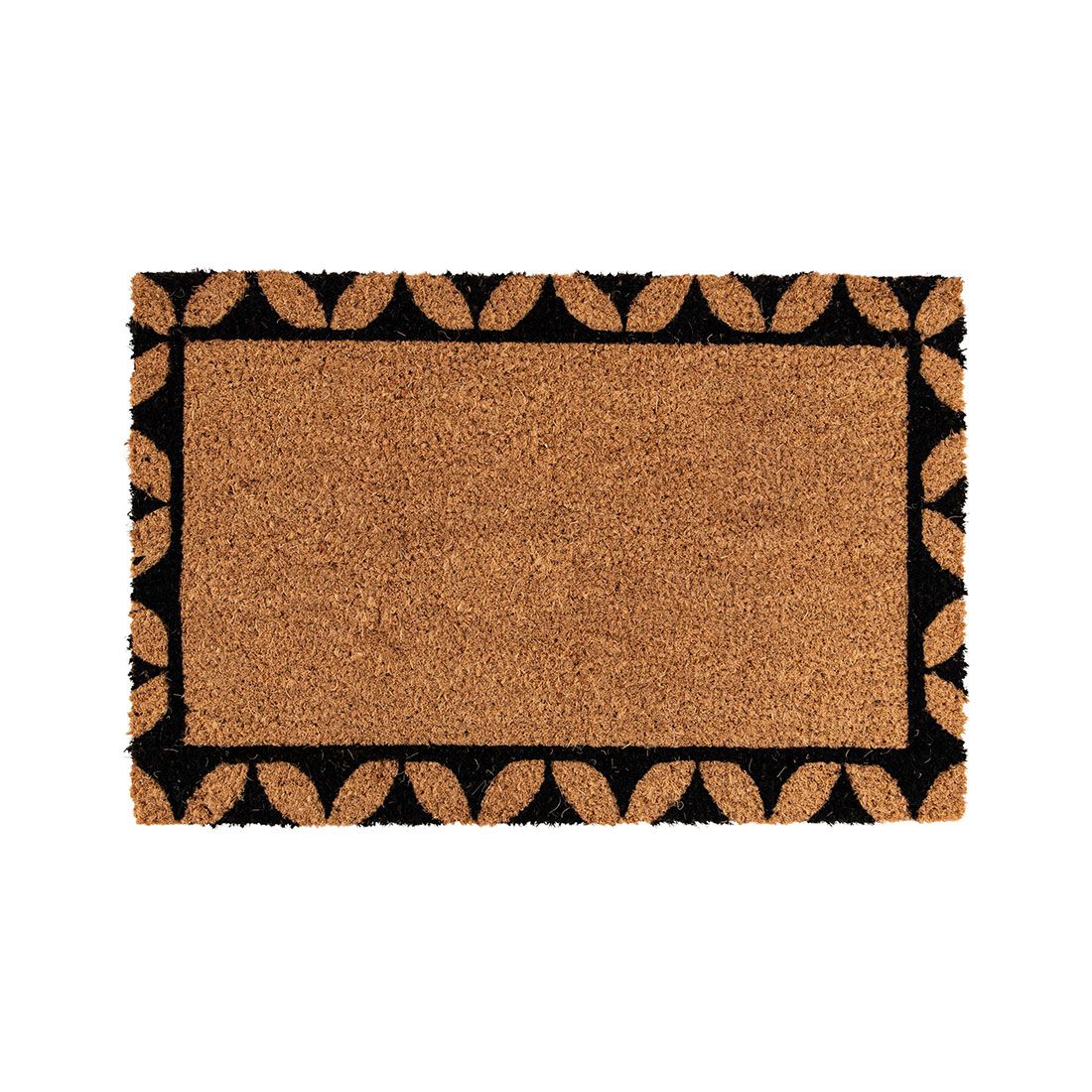 Alfombra entrada fibra coco y pvc 40x60cm