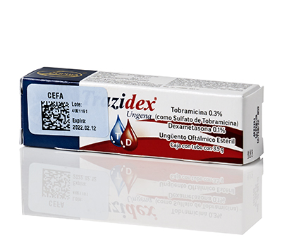 TRAZIDEX UNG OFT 3.5 GR SOLUCIÓN OFTALMICO