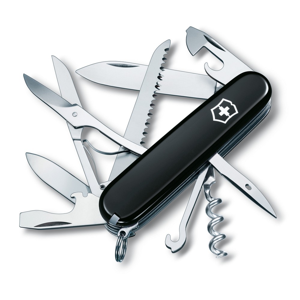 Navaja huntsman negra 15 en 1 swiss