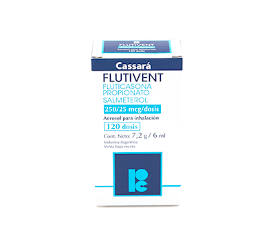 FLUTIVENT 250 mcg - 25 mcg