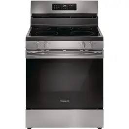 Cocina Eléctrica Frigidaire 30 Pulgadas 5 Quemadores Vitro FCRE3083AS