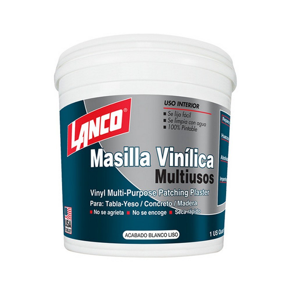 Masilla vinilica blanca 1 qt