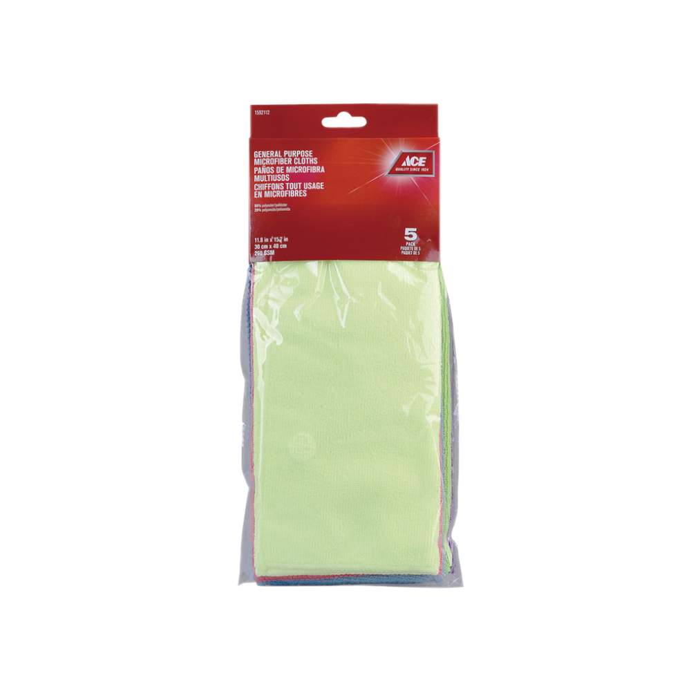 Toalla de microfibra de 30x40 centimetros 5 unidades