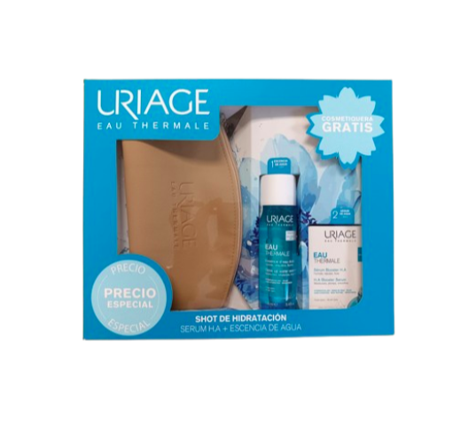 URIAGE KIT HIDRAT FACIAL+ AGUA GLOW 130ML