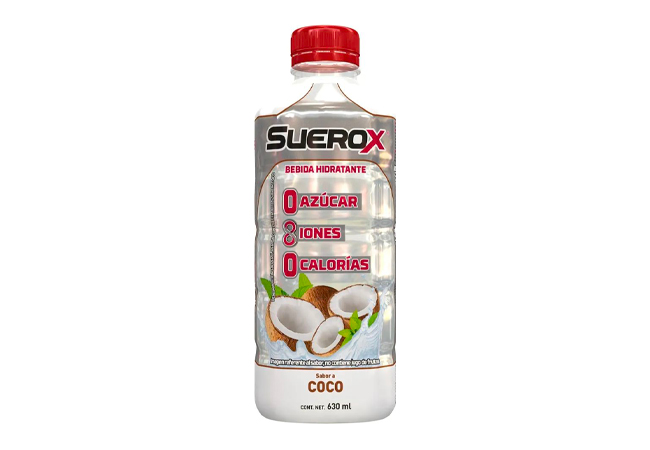Suerox Bebida Hidratante Sin Azúcar Coco 630 ml