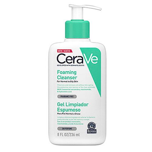 CERAVE LIMPIADOR ESPUMOSO GEL 236 ML