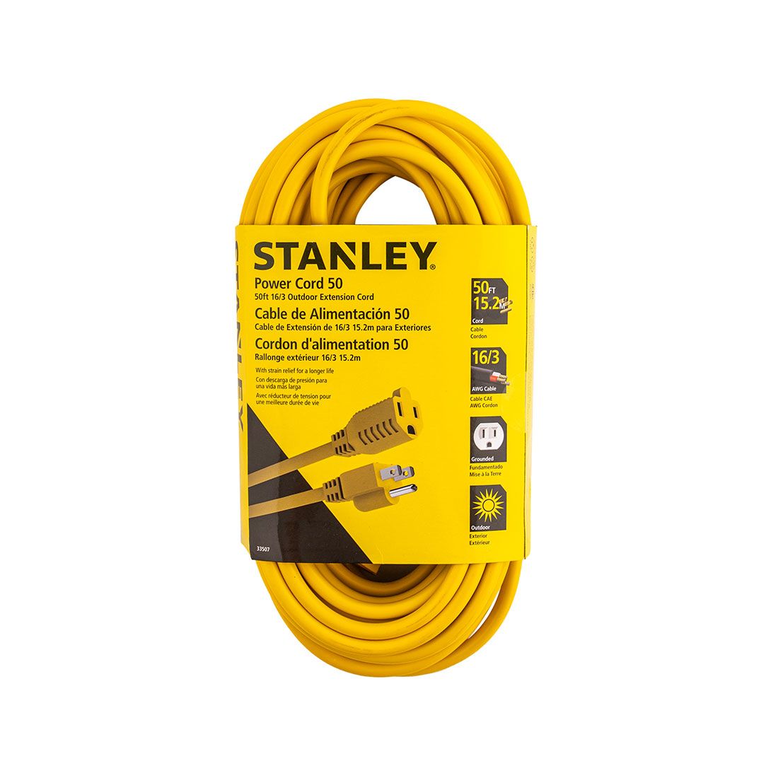 Extensión eléctrica Stanley 15m
