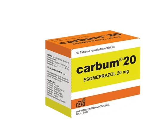 CARBUM 40 MG TABLETAS