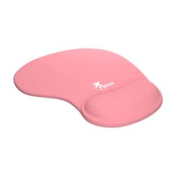 MOUSE PAD CON GEL XTECH SKADI GAMING WHIT WRIST SUP PINK (XTA-530)