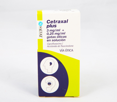 CETRAXAL PLUS 10 ML SOLUCIÓN ÓTICO