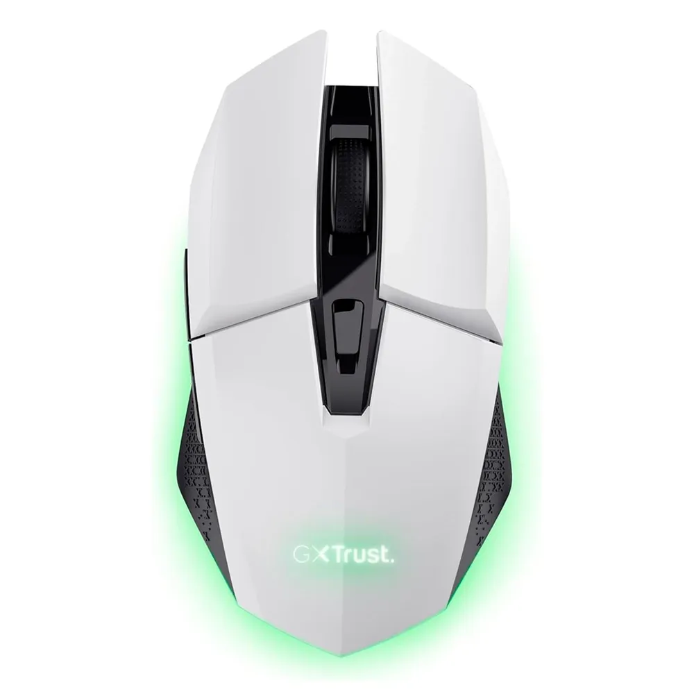 Mouse Gamer Inalámbrico GXTrust 110 Felox Recargable Blanco
