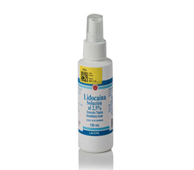 LACOFA LIDOCAINA AEROSOL 2.5% 120 ML