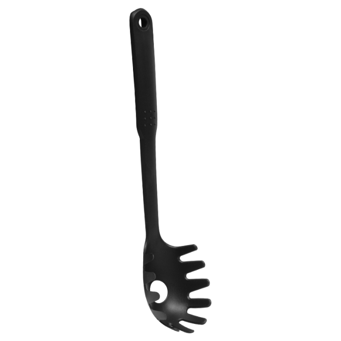 CUCHARON P/PASTA MANGO NEGRO SMART COOK