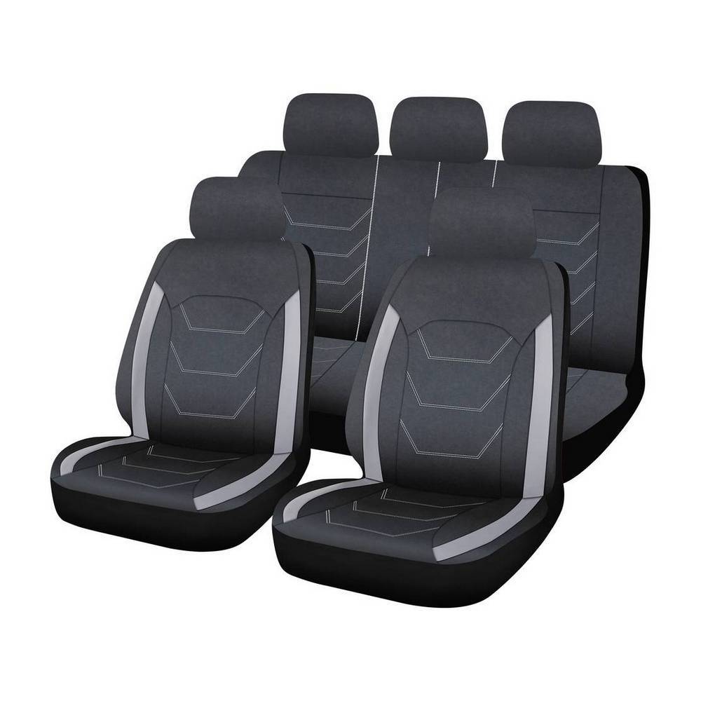 Forro para asiento negro-gris