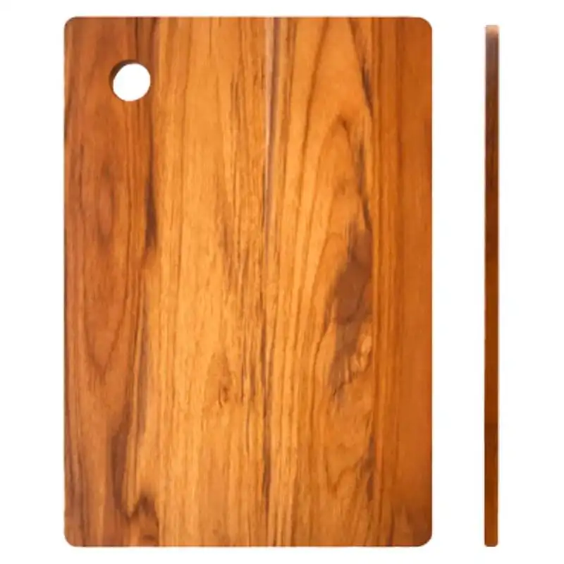 Tabla cocina teca natural 40 x 28 cm 12 mm Woodpecker