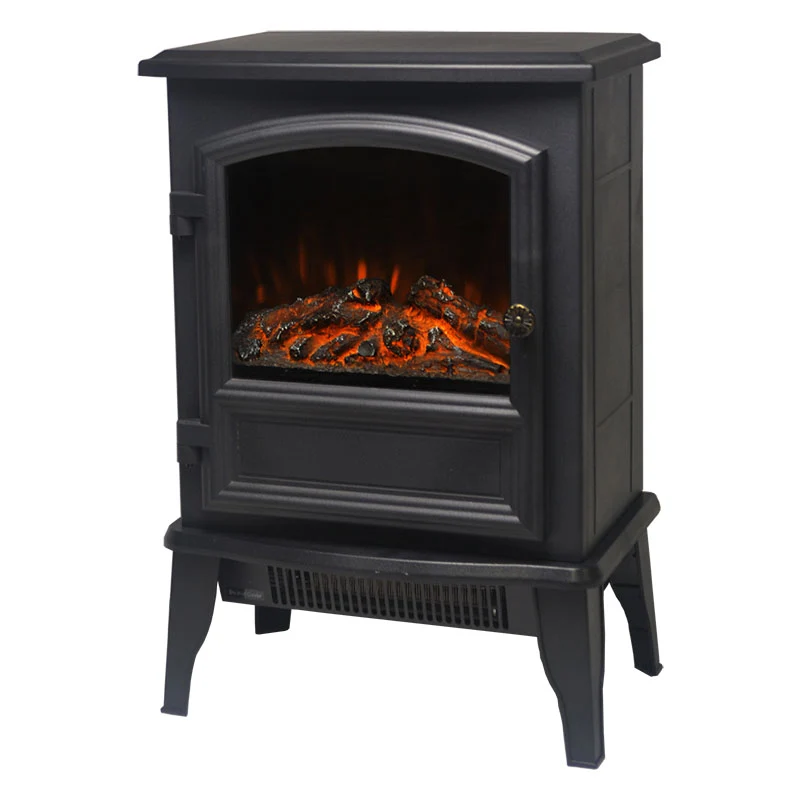 Calentador de ambiente eléctrico estilo chimenea 120 V 750-1500 W Power Zone