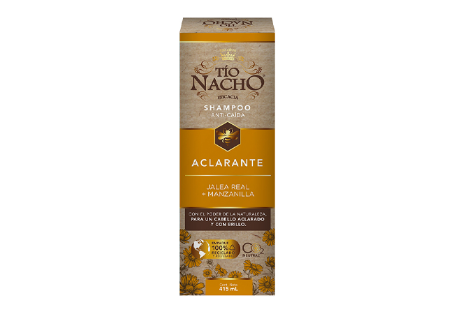 Tío Nacho Shampoo Aclarante Jalea Real + Manzanilla 415 ml