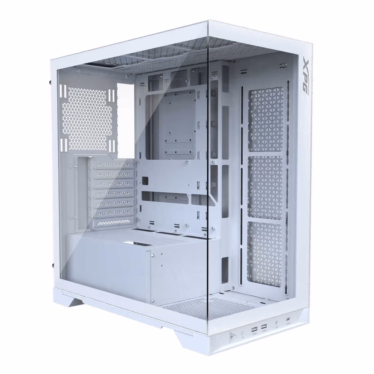 CASE XPG INVADER X – MEDIA TORRE – BLANCO
