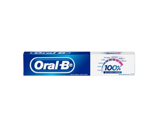 PASTA ORAL B CREMA DENTAL 100% X55ML