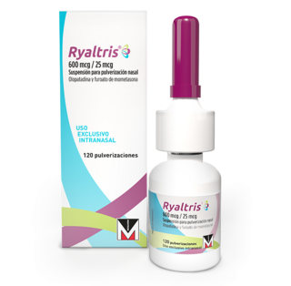 Ryaltris, 600/25 mcg, 120 pulverizaciones
