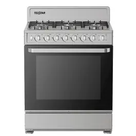 Cocina de Gas Telstar 30 Pulgadas 6 Quemadores TCG030530MD