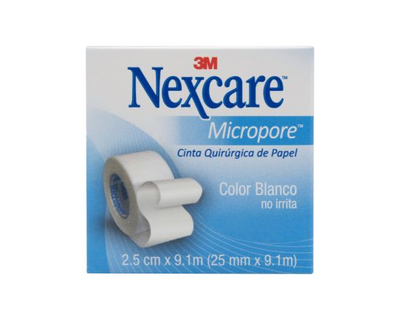 Esparadrapo Transpore 25.4 mm x 9.14m