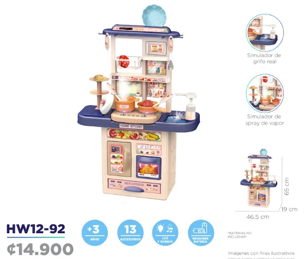 Cocina plástica Hw12-92